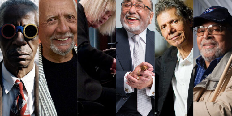 2020 Lifetime Achievement in Jazz Nominees: Roscoe Mitchell, Charles Lloyd, Carla Bley, Eddie Palmieri, Chic Corea, Jimmy Cobb