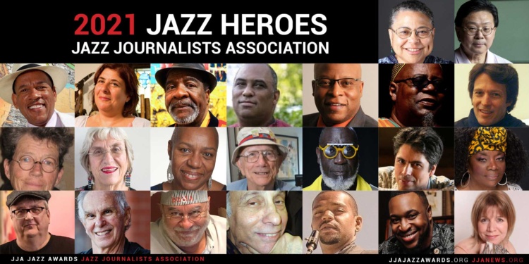 Collage of 2021 Jazz Hero headshots