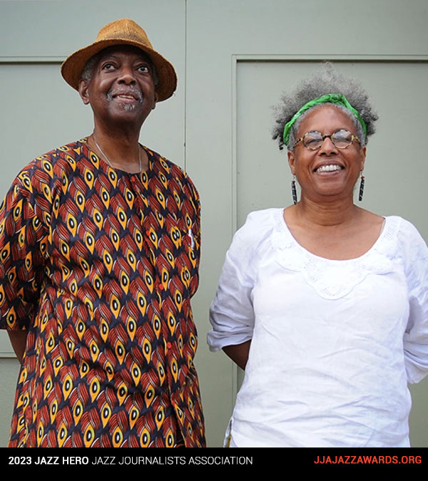 Gail Austin and Mensah Wali - 2023 Pittsburgh Jazz Heroes
