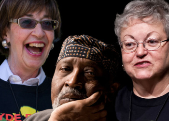 Almarie Wagner, Charlie Thomas and Judith Stein - 2024 Chicago Jazz Heroes