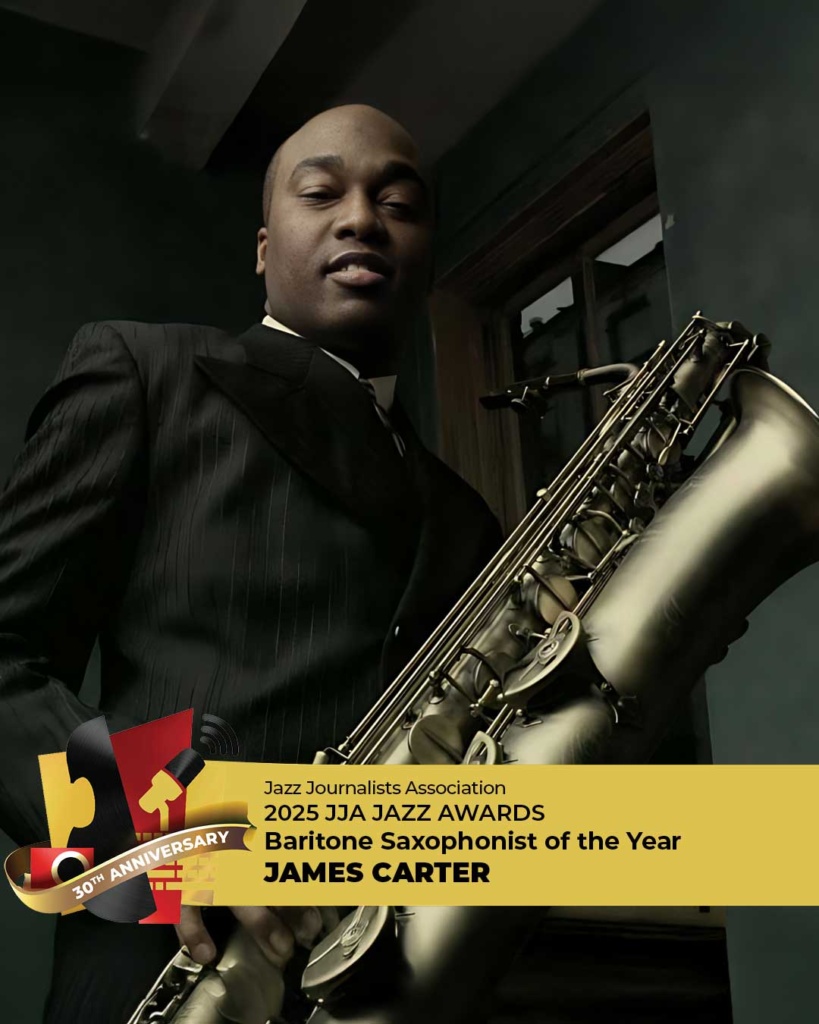 Baritone Saxophonist of the Year James Carter - 2025 Baritone Saxophonist of the Year