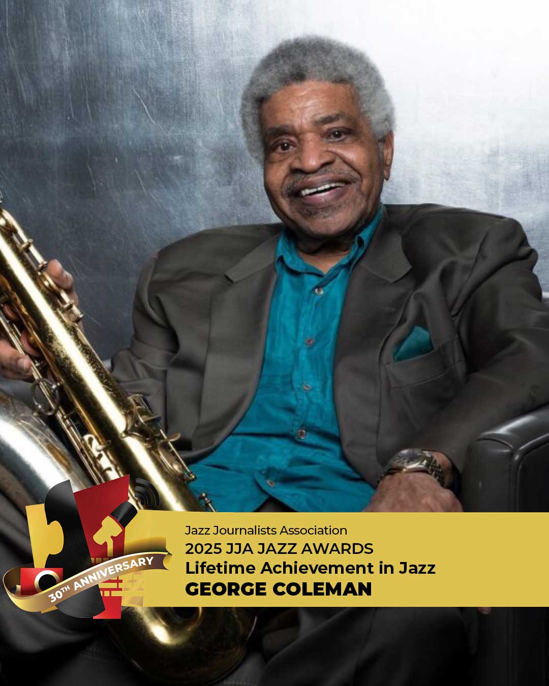 George Coleman - 2025 Lifetime Achievement in Jazz