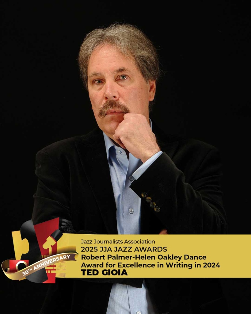 Award for Excellence in Writing Ted Gioia - 2025 Award for Excellence in Writing