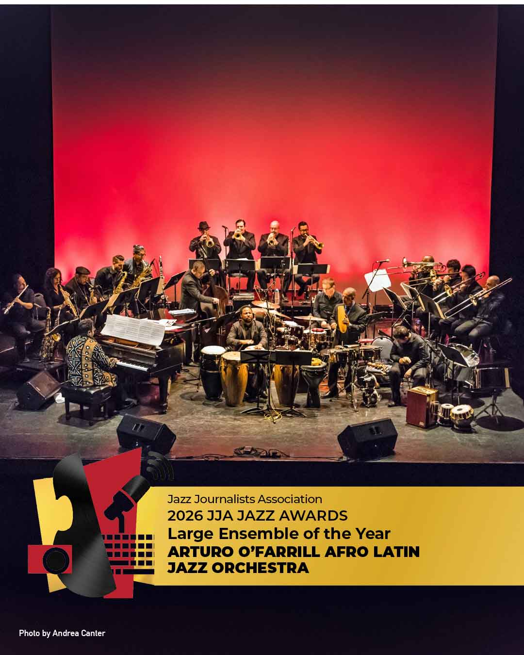 Arturo O'Farrill Afro Latin Jazz Orchestra - 2026 Large Ensemble of the Year