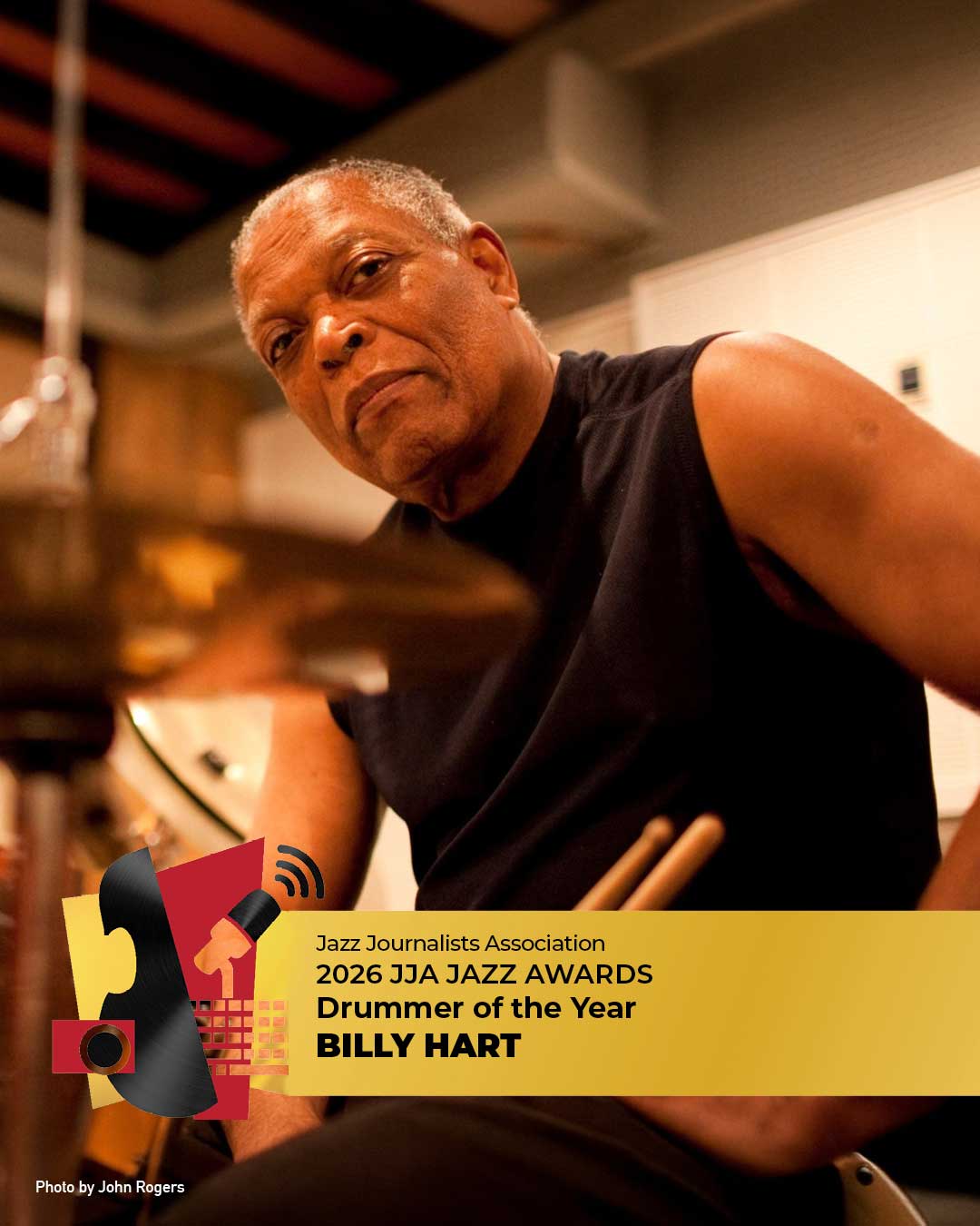 Billy Hart - 2026 Drummer of the Year