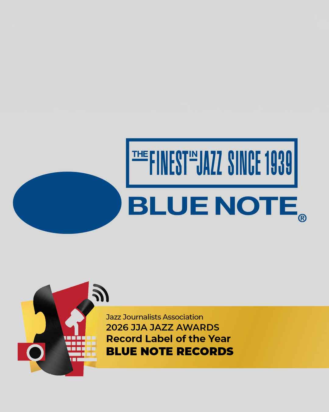 Record Label of the Year Blue Note Records - 2026 Record Label of the Year