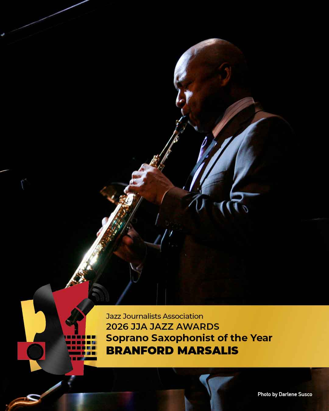 Branford Marsalis - 2026 Soprano Saxophonist of the Year