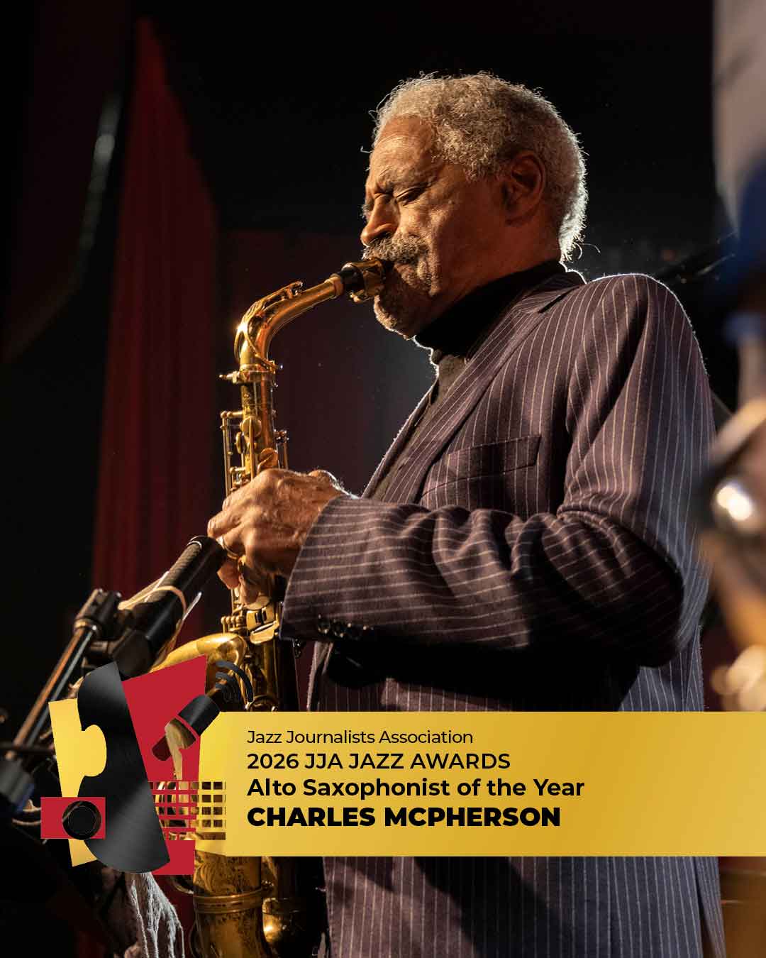 Charles McPherson - 2026 Alto Saxophonist of the Year