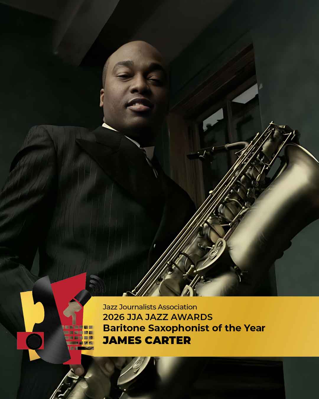 James Carter - 2026 Baritone Saxophonist of the Year