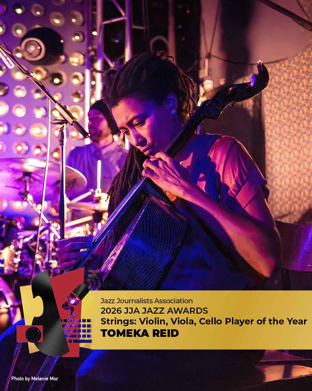 Tomeka Reid - 2026 Strings Player of the Year
